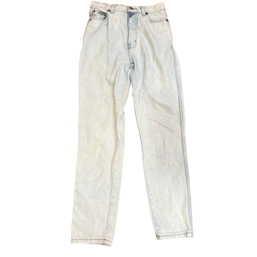 Vintage Bugle Boy 90s Baggy Jeans Light Wash Denim Loose Fit Straight Leg 16